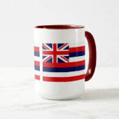 Mug Drapeau d'État d'Hawaii (Devant droit)