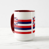 Mug Drapeau d'État d'Hawaii (Devant gauche)
