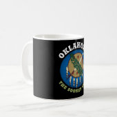 MUG DRAPEAU D'ÉTAT D'OKLAHOMA (Devant gauche)
