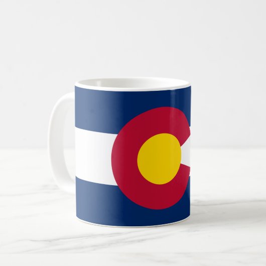 Mug Drapeau d'Etat du Colorado (Devant gauche)