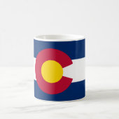 Mug Drapeau d'Etat du Colorado (Centre)