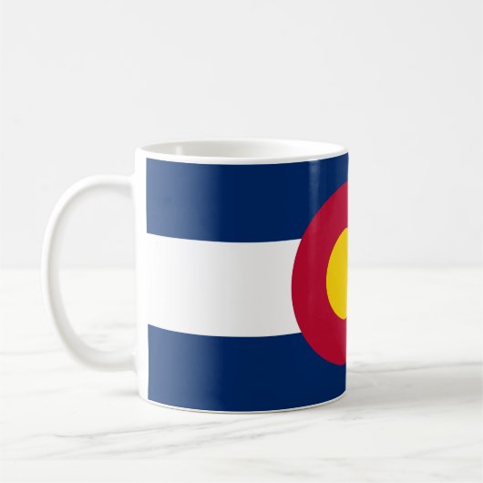 Mug Drapeau d'Etat du Colorado (Gauche)