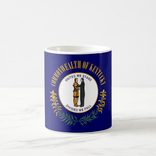 Mug Drapeau d'État du Kentucky (Centre)