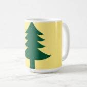 Mug Drapeau d'État du Maine 1901 (Devant droit)
