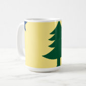 Mug Drapeau d'État du Maine 1901 (Devant gauche)