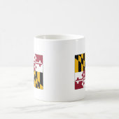 Mug Drapeau d'état du Maryland (Centre)