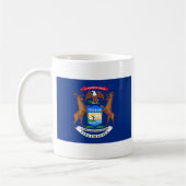 Mug Drapeau d'État du Michigan (Gauche)