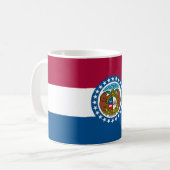 Mug Drapeau d'État du Missouri (Devant gauche)