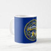 Mug Drapeau d'État du Nebraska (Devant gauche)