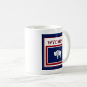 Mug Drapeau d'État du Wyoming (Devant droit)
