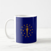 Mug Drapeau d'état Indiana (Gauche)