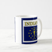 Mug Drapeau d'état Indiana (Devant droit)