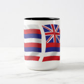Mug Drapeau d'Hawaii (Centre)