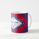 Mug Drapeau Diamant de l'Arkansas (Devant droit)