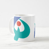 Mug Drapeau d'Iga, Mie, Japon (Devant gauche)