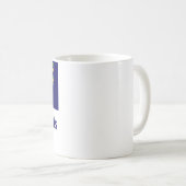 Mug Drapeau d'îles de Pitcairn avec le nom (Devant droit)