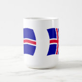 Mug Drapeau d'Islande (Centre)