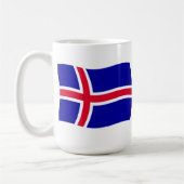 Mug Drapeau d'Islande (Gauche)