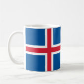 Mug Drapeau d'Islande (Gauche)