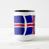 Mug Drapeau d'Islande (Centre)