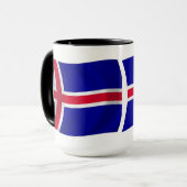 Mug Drapeau d'Islande (Devant gauche)