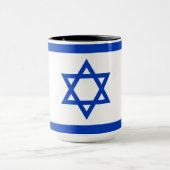 Mug Drapeau d'Israël (Centre)