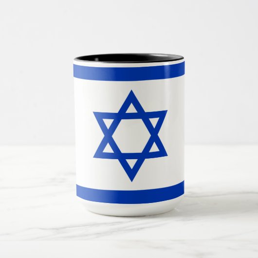 Mug Drapeau d'Israël (Centre)