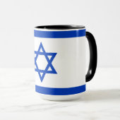 Mug Drapeau d'Israël (Devant droit)