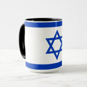 Mug Drapeau d'Israël (Devant gauche)