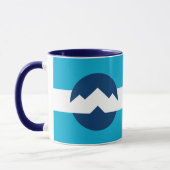 Mug Drapeau d'Ogden, Utah (Gauche)