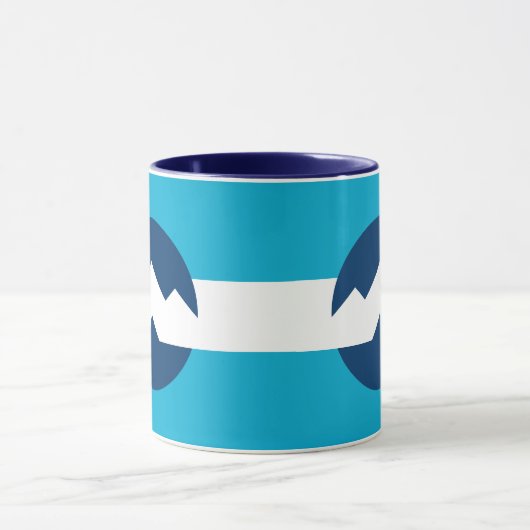 Mug Drapeau d'Ogden, Utah (Centre)