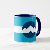 Mug Drapeau d'Ogden, Utah (Devant droit)