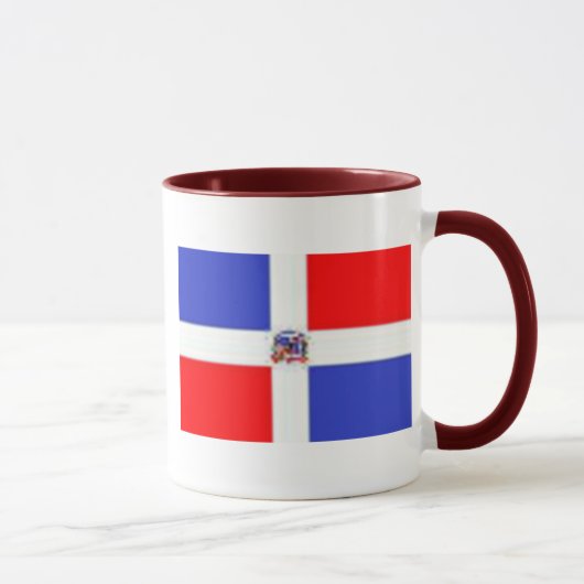 Mug Drapeau dominicain, drapeau dominicain (Droite)