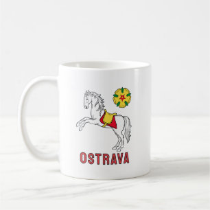Mug Drapeau d'Ostrava, République tchèque