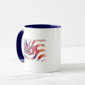 Mug Drapeau du 250e anniversaire des États-Unis (Devant gauche)