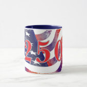 Mug Drapeau du 250e anniversaire des États-Unis (Centre)
