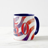 Mug Drapeau du 250e anniversaire des États-Unis (Devant droit)