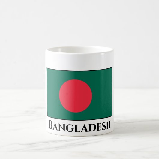 Mug Drapeau du Bangladesh (Centre)