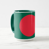 Mug Drapeau du Bangladesh (Devant gauche)