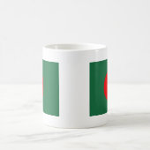 Mug Drapeau du Bangladesh (Centre)