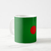 Mug Drapeau du Bangladesh cool (Devant gauche)