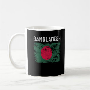 Mug Drapeau du Bangladesh Vintage