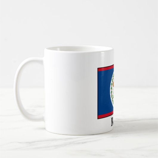 Mug Drapeau du Belize (Gauche)