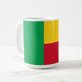 Mug Drapeau du Bénin (Devant gauche)