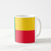 Mug Drapeau du Bénin (Afrique) (Devant droit)