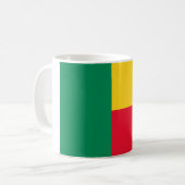 Mug Drapeau du Bénin (Afrique) (Devant gauche)