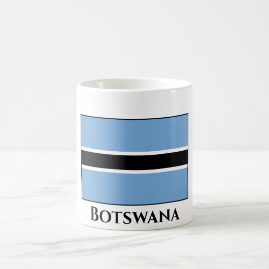 Mug Drapeau du Botswana (Centre)