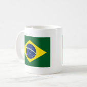 Mug Drapeau du Brésil (Devant gauche)