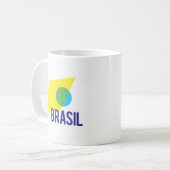 Mug Drapeau du Brésil (Devant gauche)
