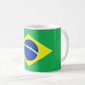 Mug Drapeau du Brésil (Devant droit)